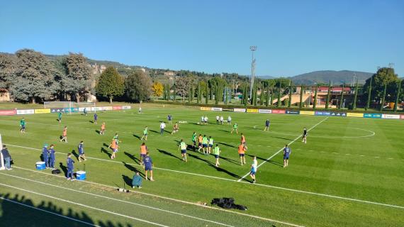 Italia, allenamento ad alta intensità a Coverciano: Gattuso studia anche la difesa a tre