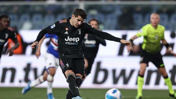 Sampdoria-Juventus 1-3: Morata e Szczesny si prendono la scena, Arthur e Locatelli continuano a crescere, ancora insufficiente Rabiot  