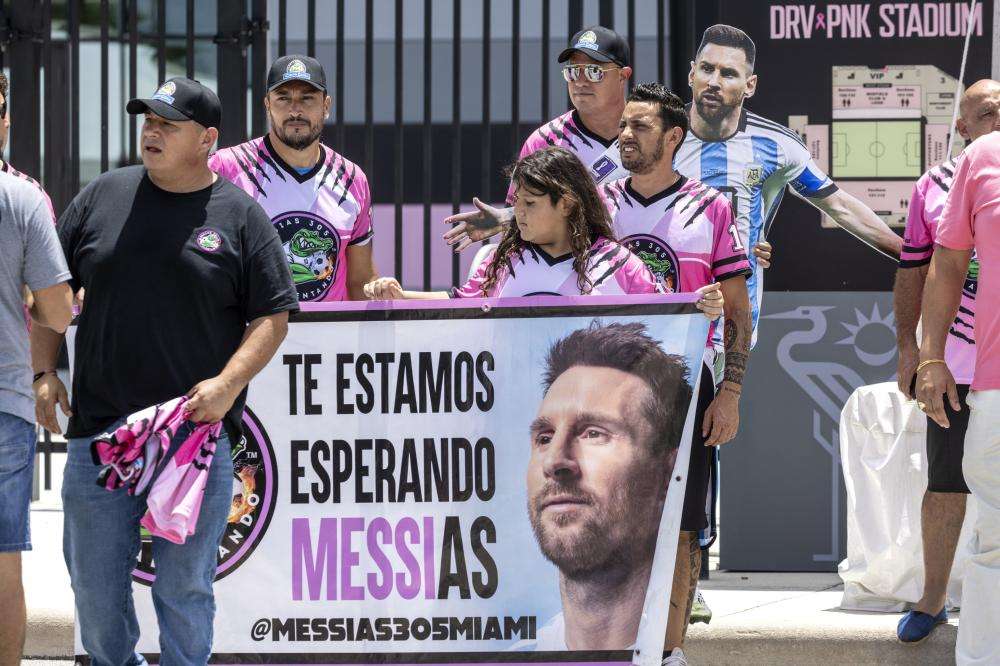 Messi è arrivato in Florida per il debutto con l'Inter Miami