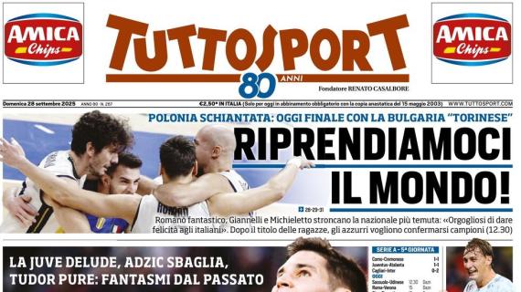 “Robe da Motta”, la delusione bianconera su Tuttosport 