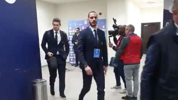 VIDEO - L'arrivo della Juventus al "King Saud University Stadium" di Riad