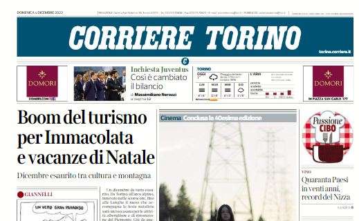 Corriere di Torino - Così e’ cambiato il bilancio