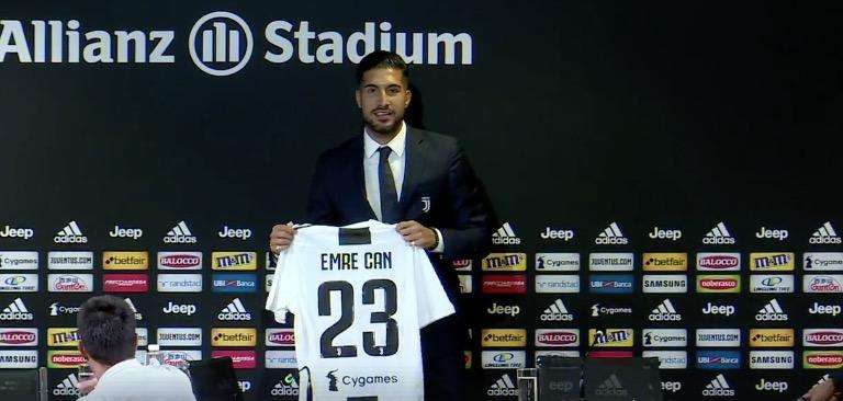 LIVE TJ - EMRE CAN: "Juve club grandissimo, molto felice di essere qui. Ronaldo? Grandioso se arrivasse"