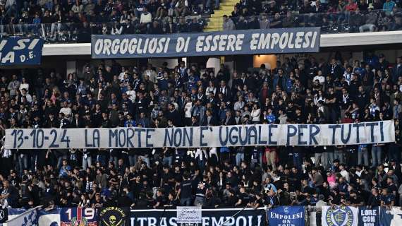 L'account ufficiale dell'Empoli fa ironia: "Il grafico non sappiamo dove sia"