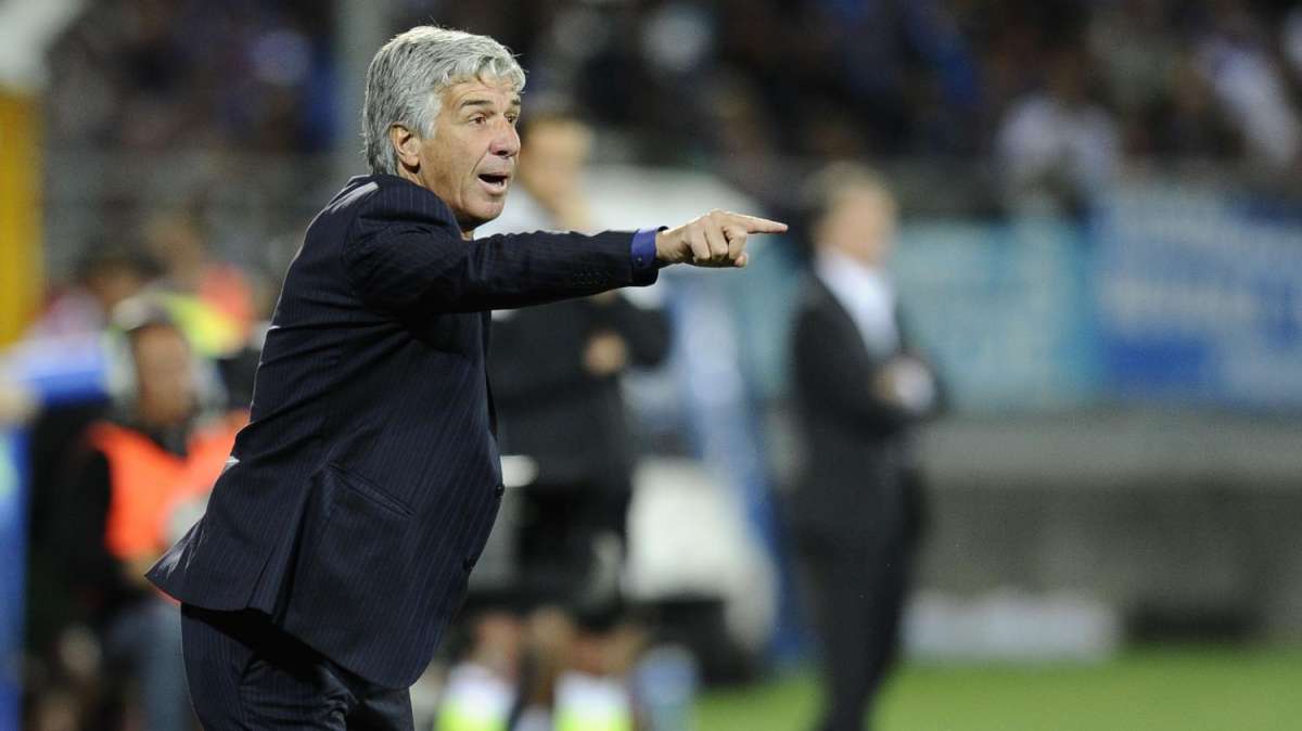 Gasperini si congratula con la Juve