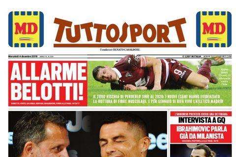 Tuttosport - Paratici: “Ronaldo? Ora parlo io”
