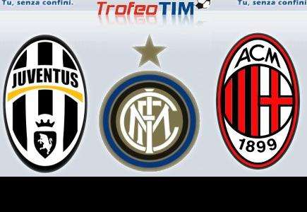 LIVE TROFEO TIM - JUVE-INTER 0-1 / MILAN-JUVE 1-1 (5-3 dopo i calci di rigori) 