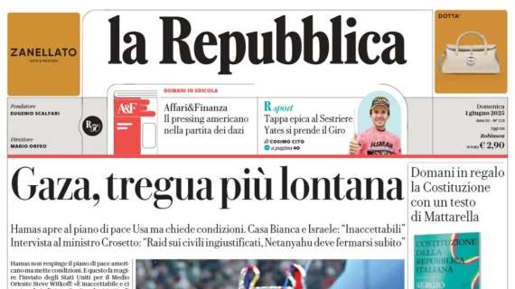 Repubblica - La disfatta Inter nella storia