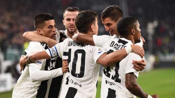 La Juventus twitta: "Miglior partenza e record di punti eguagliato dopo 11 gare, top!"