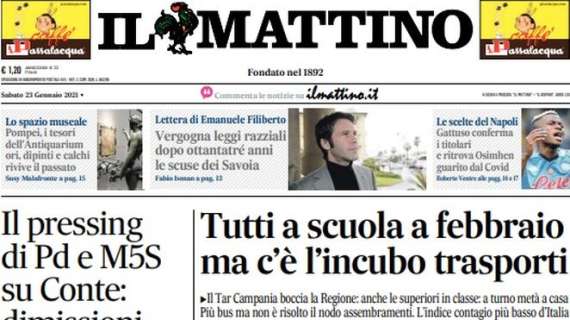 Il Mattino - Il Napoli ritrova Osimhen