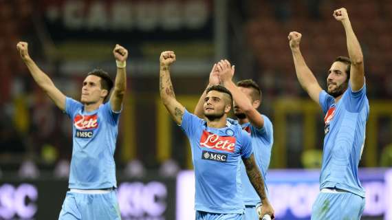 Napoli-Sassuolo: le formazioni ufficiali