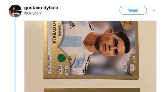 Gustavo Dybala accende i tifosi: su twitter posta la foto del fratello Paulo e di Icardi!