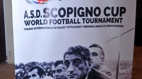29^ SCOPIGNO CUP Rieti - Amatrice World Football Tournament Under 17 Venerdì 27 agosto alle ore 17,00 la presentazione del torneo a Rieti