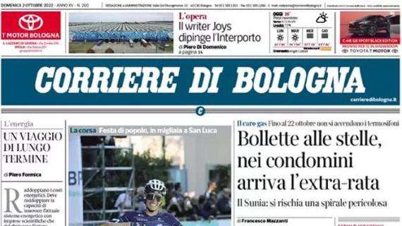 Corriere di Bologna - Senza paura contro la Juventus  