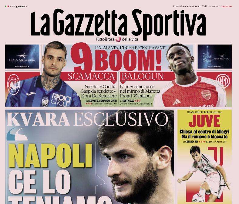 Gazzetta - Chiesa, al centro di Allegri 