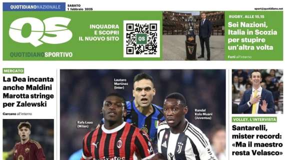 QS - Juve e Milan, derby evitato 