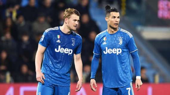 La Juventus su Instagram celebra Ronaldo e De Ligt 