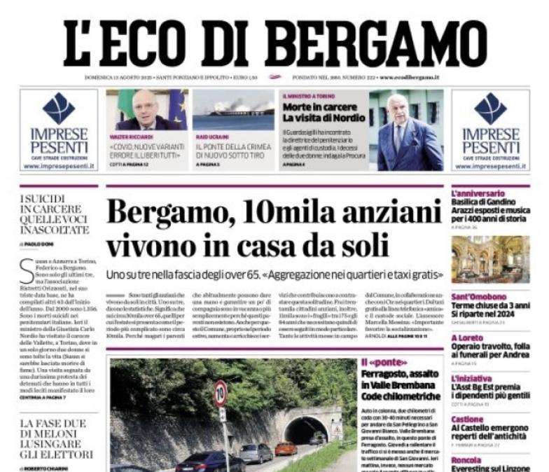 Eco di Bergamo - Juve e Atalanta a reti inviolate