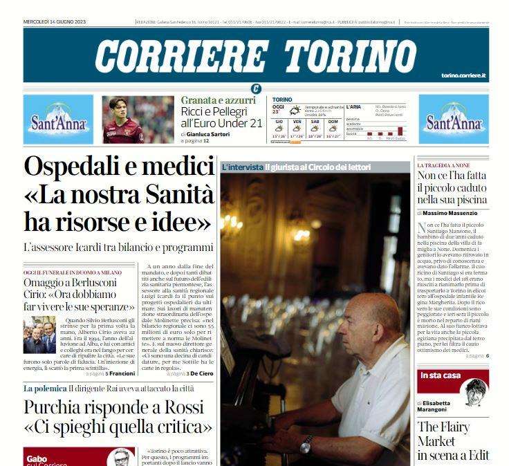 Corriere di Torino - Non ci sono incedibili
