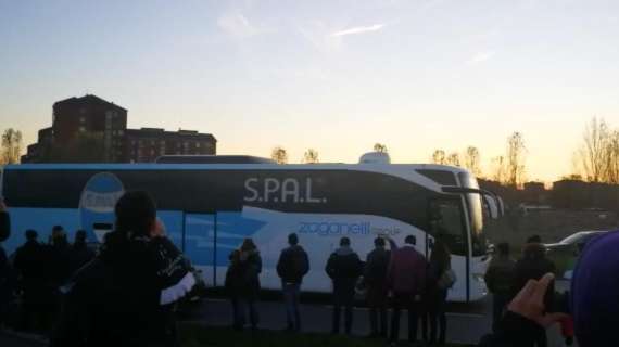 LIVE TJ - L'arrivo della Spal allo Stadium