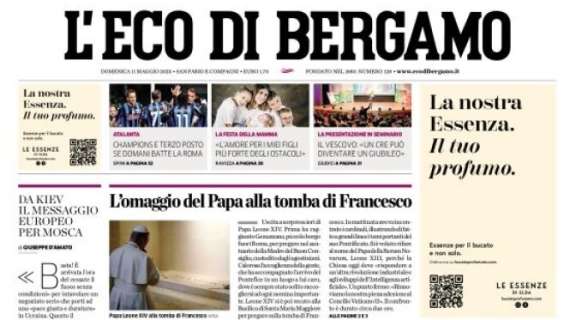 Eco di Bergamo - Champions e terzo posto