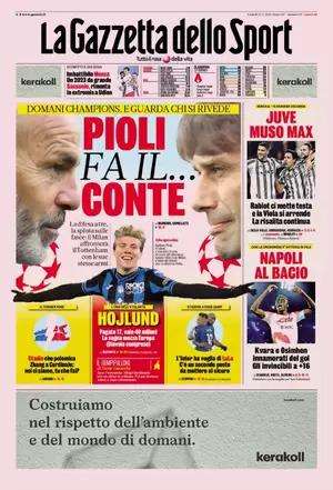 Gazzetta - Juve, muso Max