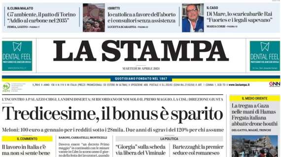La Stampa - Dalla Champions alla coppa, il futuro si decide a Roma