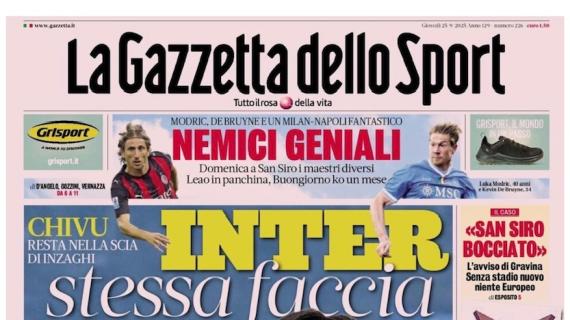 Gazzetta - Stessa faccia 