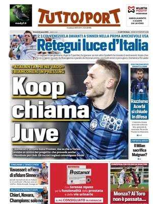 Tuttosport - Koop chiama Juve