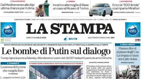 La Stampa - Il giorno di David