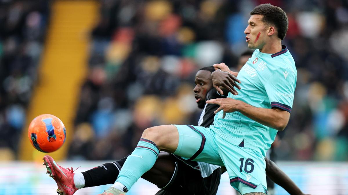 Bologna, Casale ko, per la Juve Italiano potrebbe essere in emergenza 