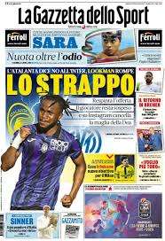 Gazzetta - Lo strappo 