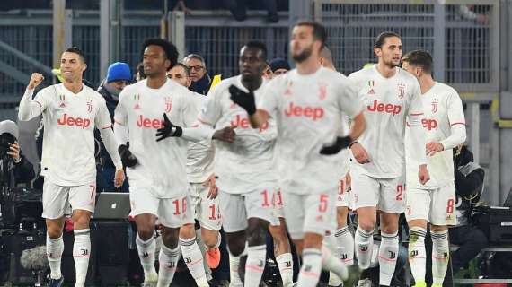 LIVE TJ - ROMA-JUVENTUS 1-2 - La Signora in bianco è campione d'inverno, ma che sofferenza all'Olimpico