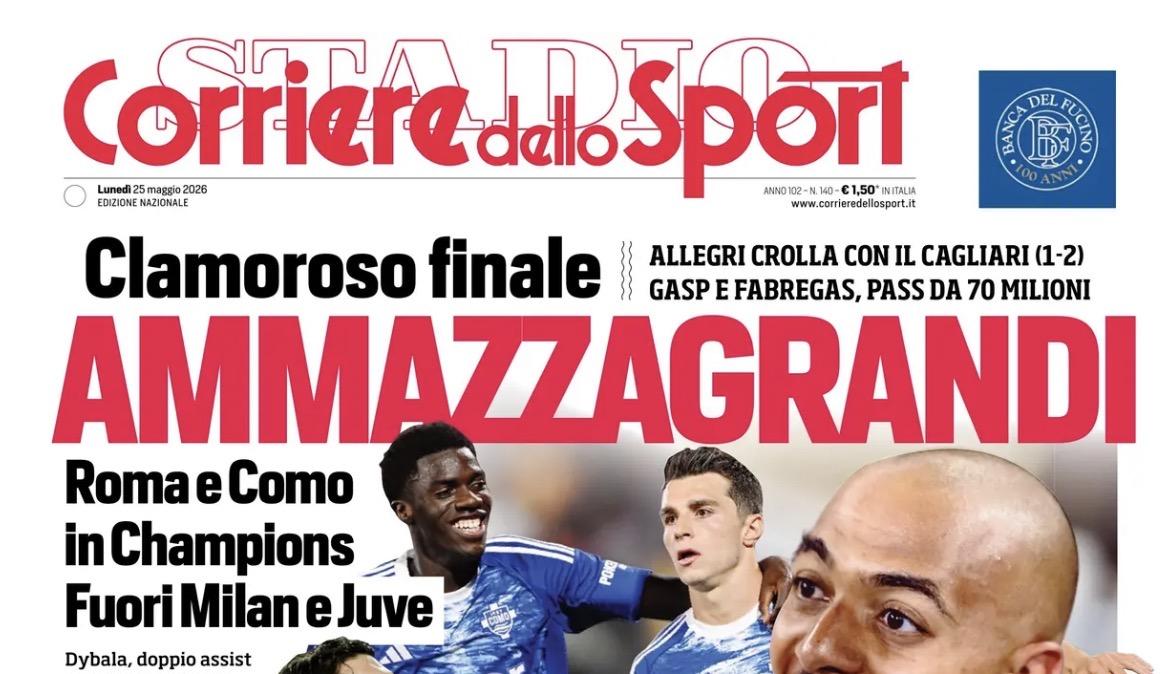 Clamoroso finale ammazza grandi