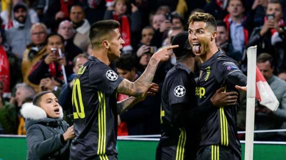 Ajax-Juve 1-1, le pagelle. Torna Ronaldo: il ritorno del Re è nel suo stile. Bentancur e Rugani non fanno rimpiangere nessuno