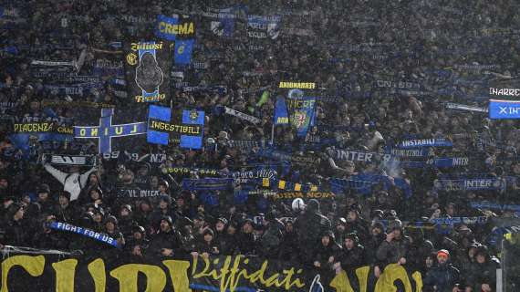 Inter, la Curva Nord prosegue la protesta: "La misura è colma, oggi niente tifo"