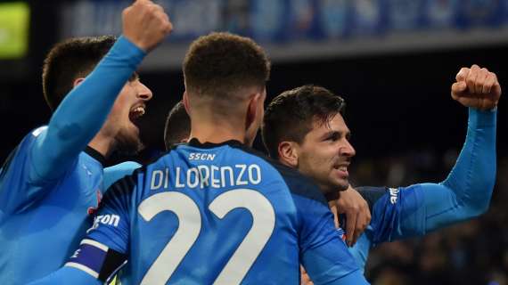 Serie A, la classifica aggiornata: Napoli a +13 sull'Inter. Ammucchiata al terzo posto