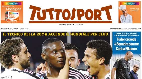 Tuttosport- Juve, lo hai sentito Gasp?