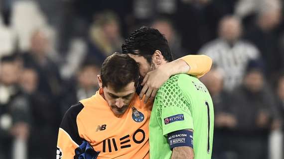 Il saluto di Buffon a Casillas: "Senza di te, tutto avrebbe avuto meno senso"