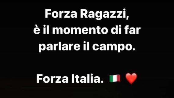 Bonucci spinge gli azzurri: "Forza ragazzi, è il momento di far parlare il campo"