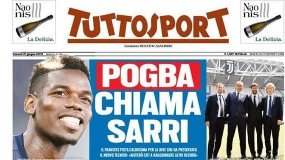 Tuttosport - Pogba chiama Sarri
