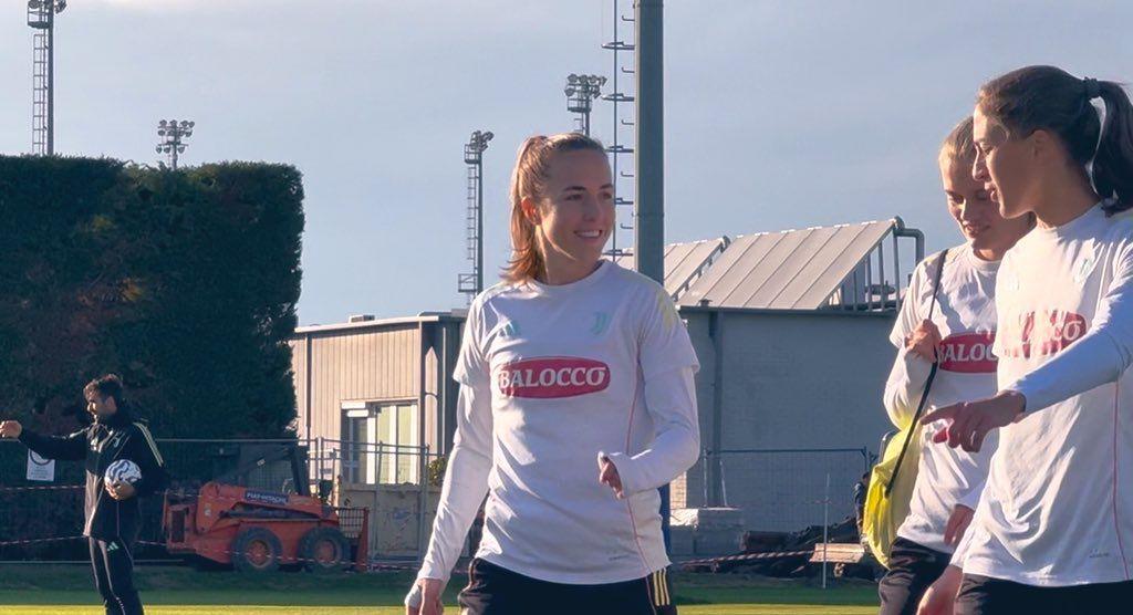 Juventus Women in campo per preparare il match contro il Wolfsburg: assenti Salvai e Rosucci