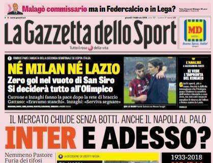 Gazzetta - Inter e adesso? 