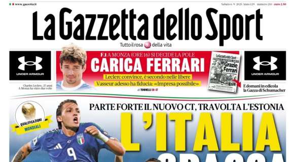 Gazzetta - L’Italia spacca 
