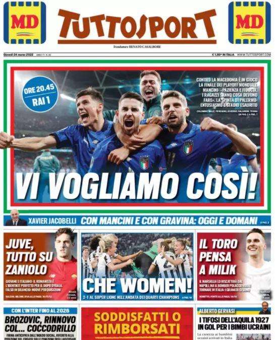 Tuttosport - Juve, tutto su Zaniolo
