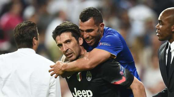 Tevez: "Vi racconto Buffon al mio primo allenamento con la Juve"