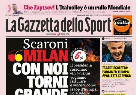Gazzetta - Scaroni: "Milan, con noi torni grande"