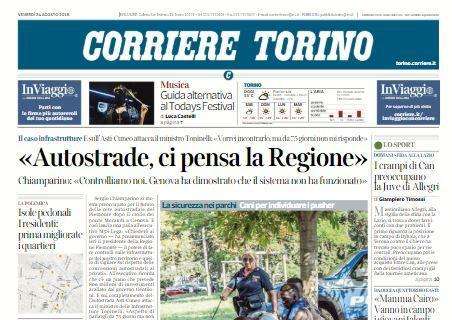 Corriere Torino - I crampi di Emre Can preoccupano Allegri