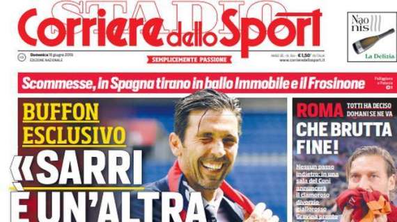 Corsport - Buffon esclusivo:”Sarri è un’altra storia”