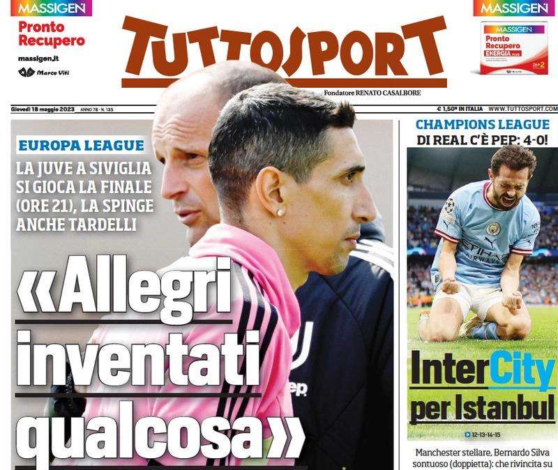 Tuttosport - Allegri, inventati qualcosa 